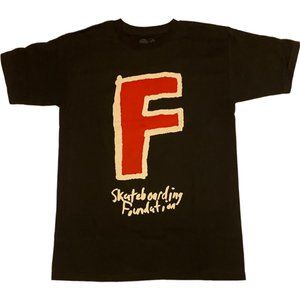 FOUNDATION Mirror Skateboard Tee - Black [S]